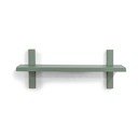 Szürkészöld fém fali polc 60 cm Hola – Spinder Design