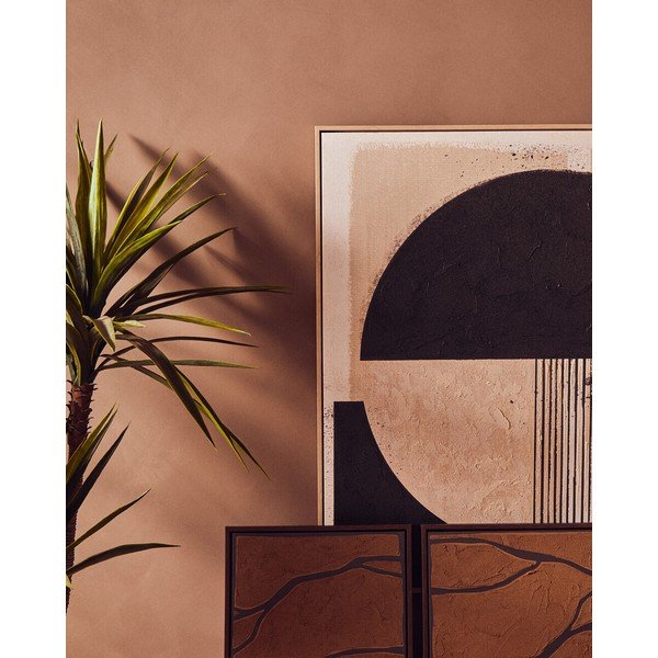 Keretezett-vászon kép 103x103 cm Astratto – Premier Housewares-image-4