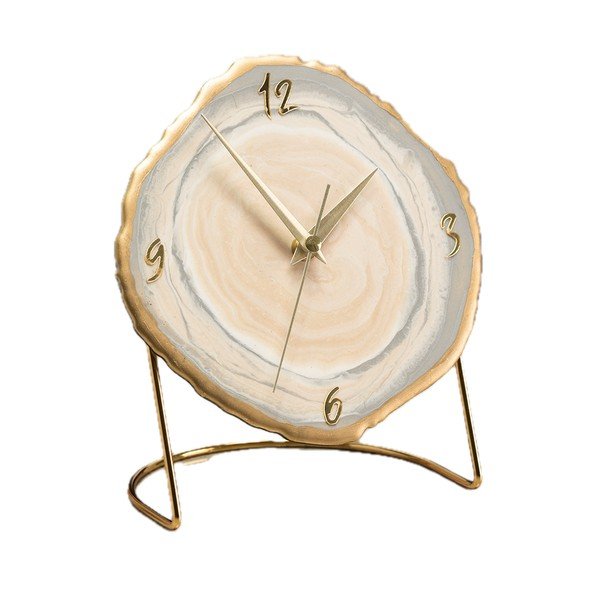 Asztali óra ø 18 cm Epoxy – Mioli Decor