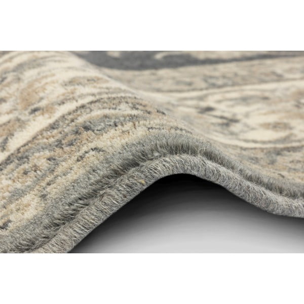 Szürke gyapjú szőnyeg 200x300 cm Beatrice – Agnella-image-2
