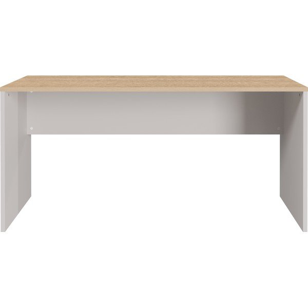 Íróasztal tölgyfa dekoros asztallappal 79x158 cm Lissabon – Germania-image-1