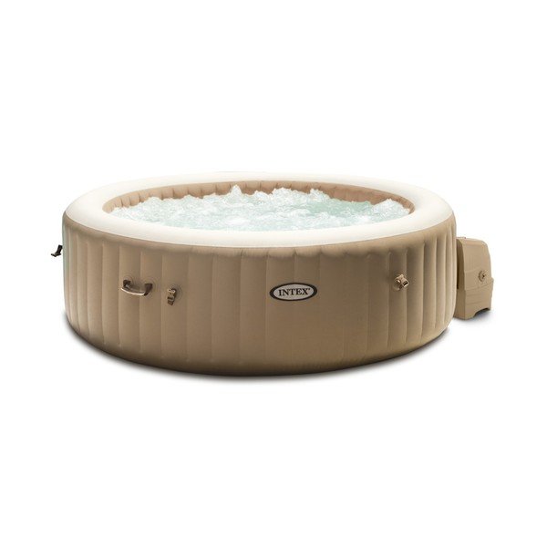 Felfújható négyszemélyes jakuzzi ø 196 cm mélység 71 cm Bubble HWS – Intex-image-2
