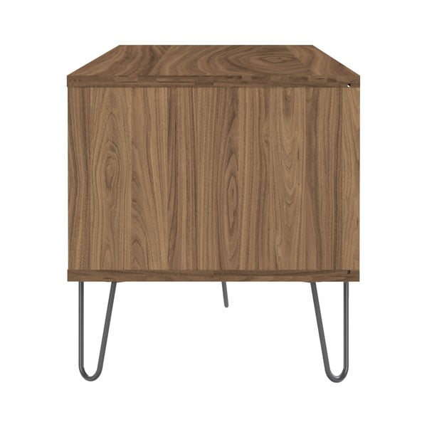 Krémszínű TV-állvány diófa dekorral 165x44 cm Aero - TemaHome -image-4