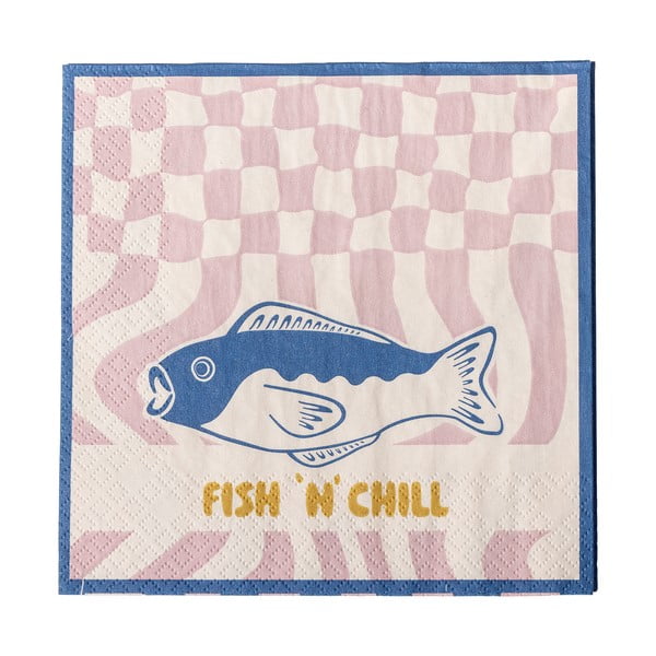 Papír szalvéta szett 20 db-os 33x33 cm Remy – Bloomingville-image-2