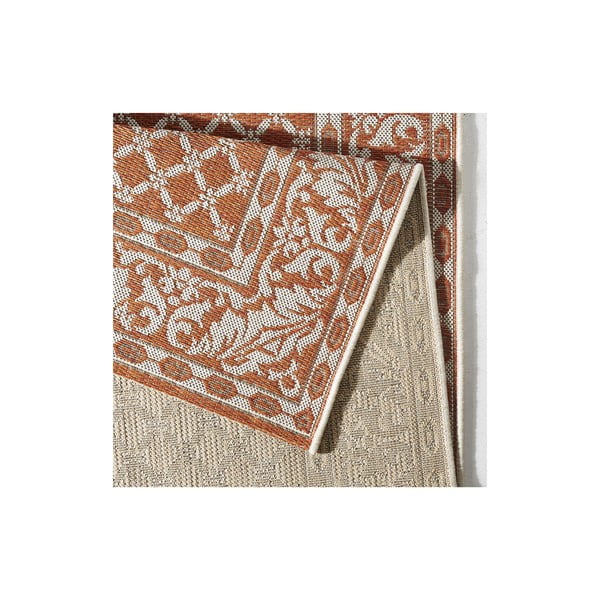 Royal narancssárga-krémszínű kültéri szőnyeg, 160 x 230 cm - NORTHRUGS-image-3