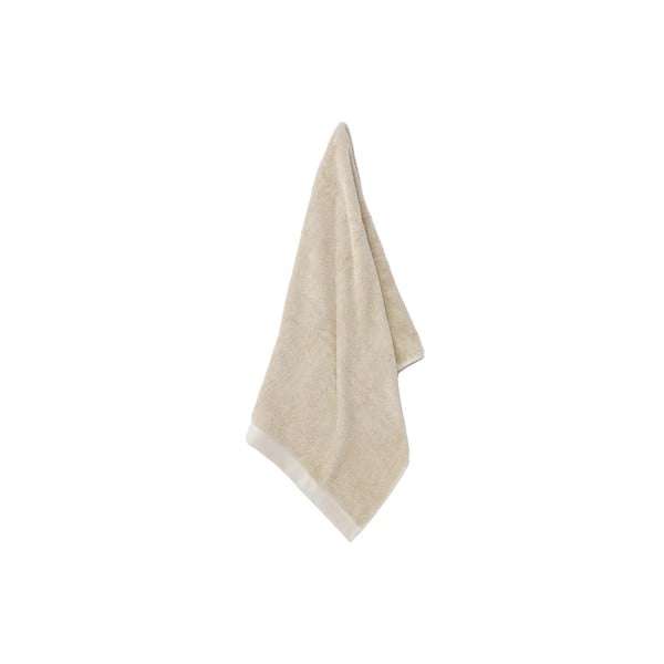 Bézs frottír pamut törölköző 50x100 cm Comfort – Södahl-image-2