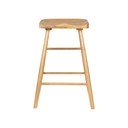 Natúr színű tölgyfa bárszék (ülésmagasság 65,5 cm) Vander – White Label