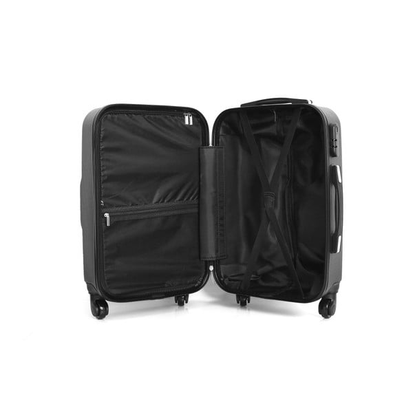 Maroko sötétszürke gurulós bőrönd, 37 l - Hero-image-1