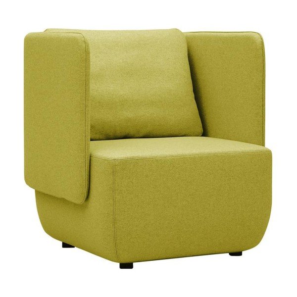 Opera Low sárga fotel - Softline-image-2