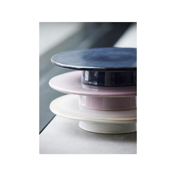 Kerámia tortatartó tálca Gastro Dark Blue – Bitz-image-1