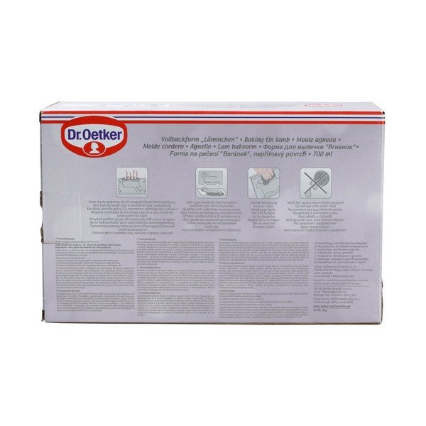 Easter Lamb acél sütőforma, 700 ml - Dr. Oetker-image-3