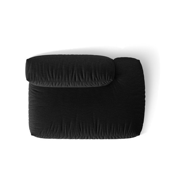 Fekete kanapé modul (jobb oldali) Martina – Micadoni Home-image-4