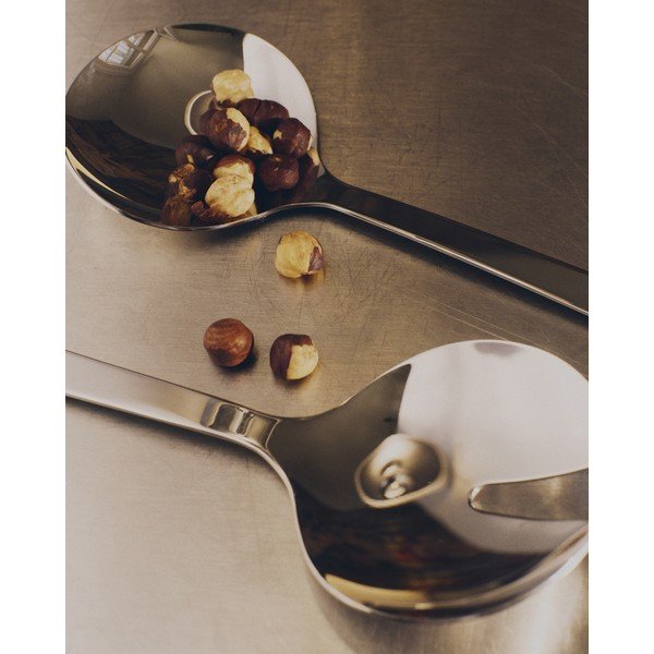 Rozsdamentes acél salátaszedő 2 db-os Nirela – Kave Home-image-2