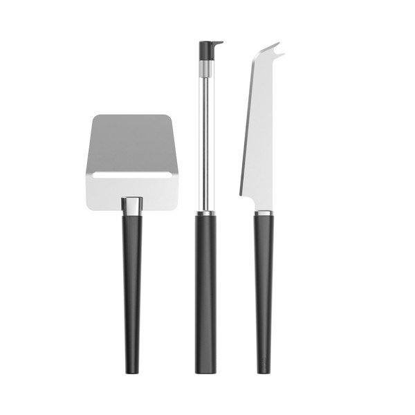 Rozsdamentes acél sajtvágó kés készlet 3 db-os Emma – Rosti