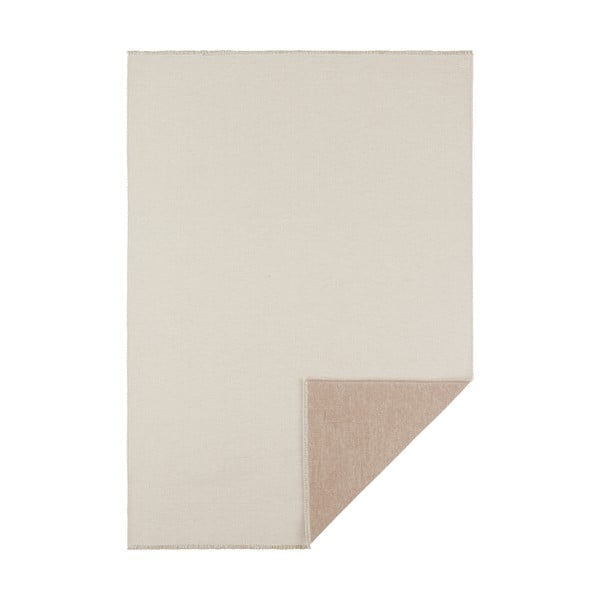 Duo krémszínű-bézs kétoldalas szőnyeg, 80 x 150 cm - Hanse Home