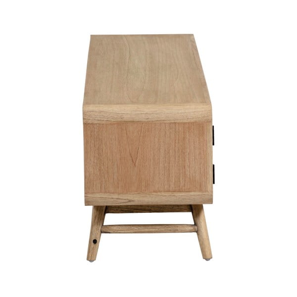 Natúr színű mindifa TV-állvány 150x50 cm Nalu – Kave Home-image-3