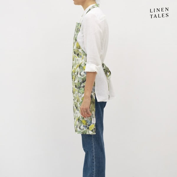 Len kötény Lotus – Linen Tales-image-2