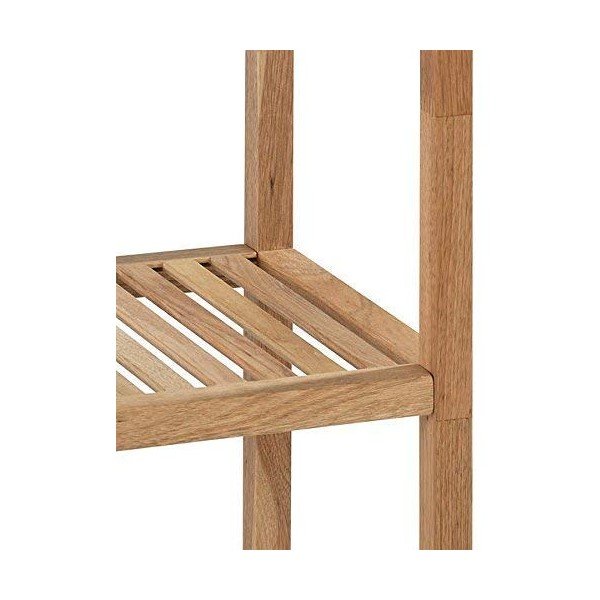 Fürdőszobai diófa polcos állvány 35x72 cm Norway - Wenko-image-2