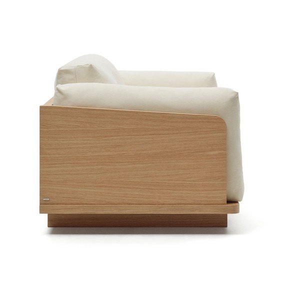 Bézs kanapé 225 cm Oaq – Kave Home-image-3