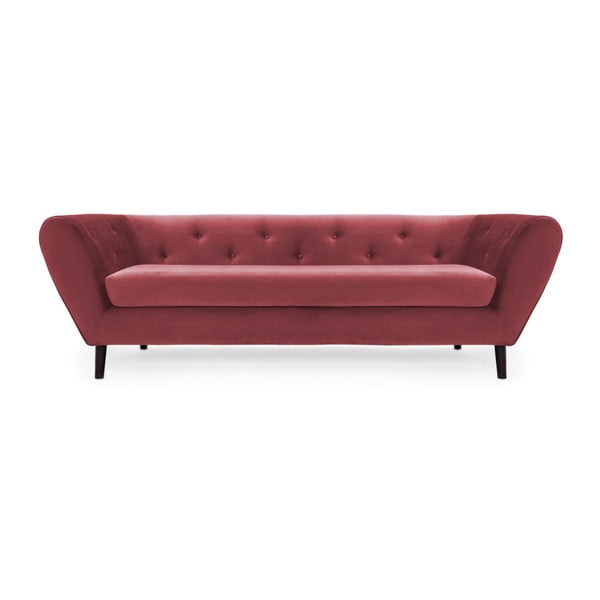 Etna piros 3 személyes kanapé - Vivonita