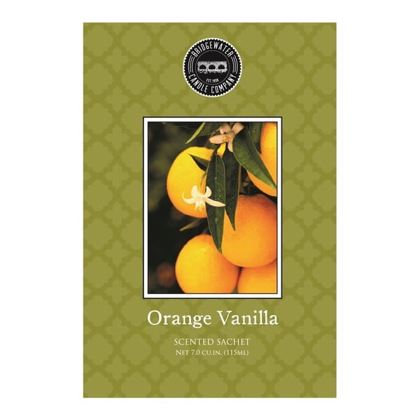 Orange Vanilla narancs és vanília illatú illatosító tasak - Creative Tops