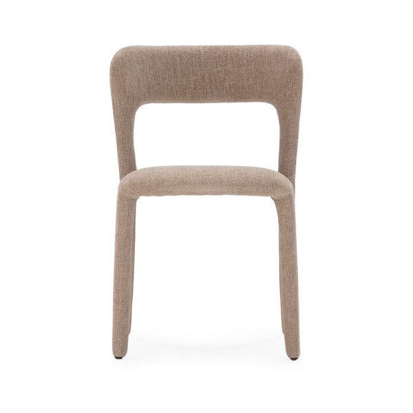 Világosszürke kárpitozott étkezőfotel Lilia – MOME-image-1