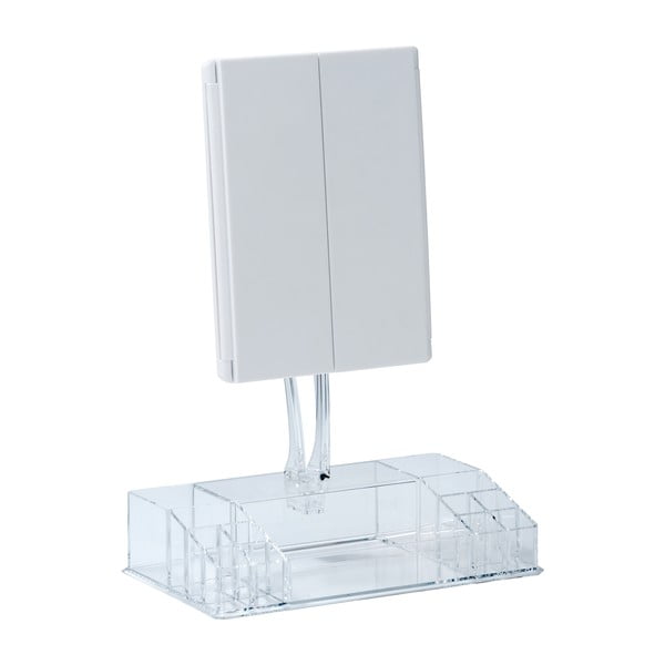 Kozmetikai tükör világítással-nagyítós (háromszoros) 34,5x39 cm Fanano – Wenko-image-1