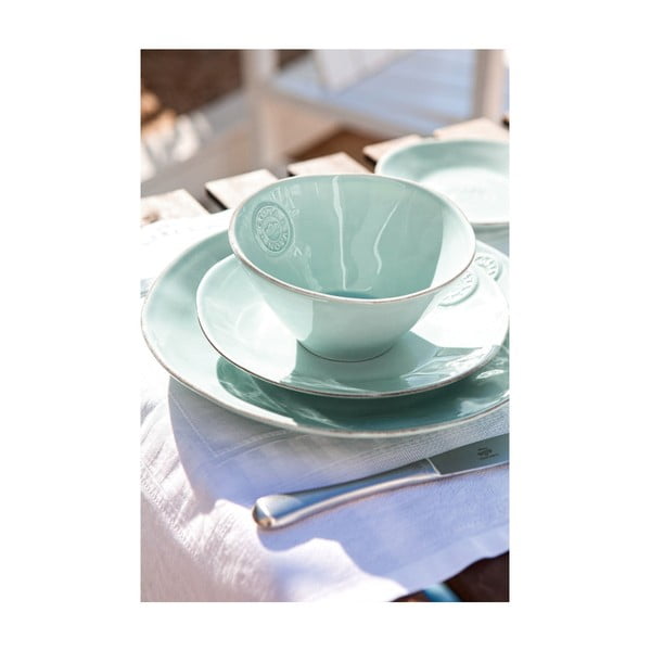 Türkiz agyagkerámia tányér, ⌀ 27 cm - Costa Nova-image-2