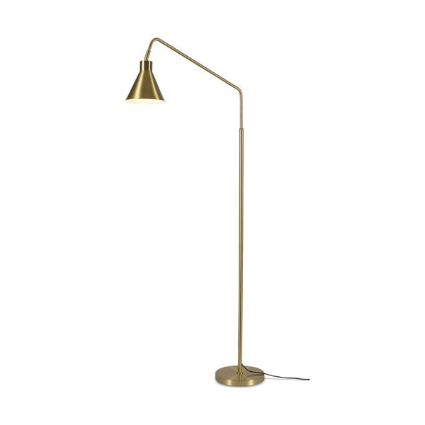 Aranyszínű állólámpa fém búrával (magasság 153 cm) Lyon – it's about RoMi