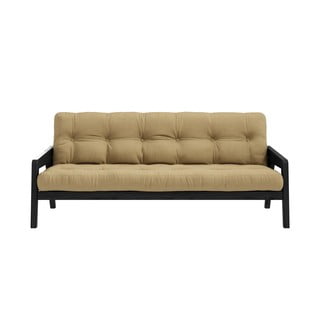 Grab barnás bézs kinyitható kanapé 204 cm - Karup Design