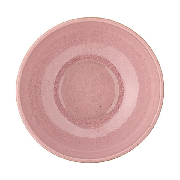 Világos rózsaszín agyagkerámia tálka 525 ml Paula – Bloomingville-image-3