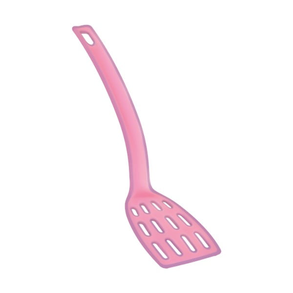 Prisma rózsaszín szilikon spatula - Metaltex