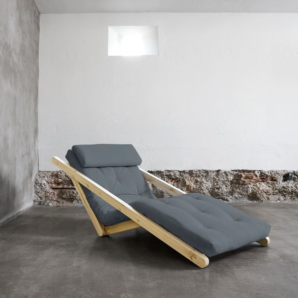 Figo Raw/Gris átalakítható fotel - Karup