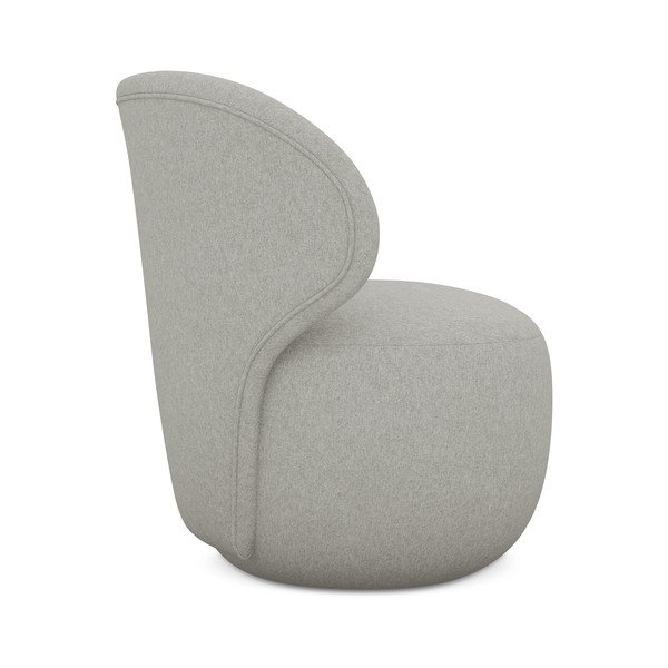 Világosszürke fotel Kama – Makamii-image-2