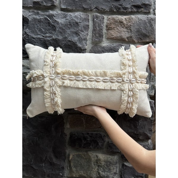 Pamut párnahuzat 30x50 cm Seashells – Mioli Decor-image-3