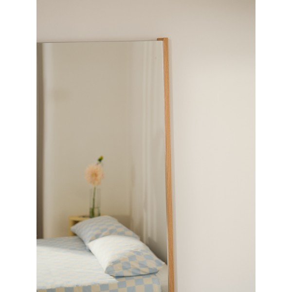 Fali tükör tömörfa kerettel 60x160 cm Lun – noo.ma-image-3