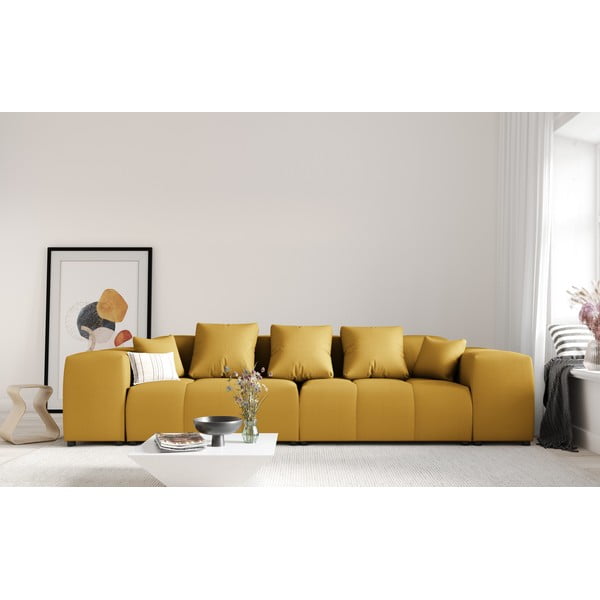 Sárga háttámla moduláris kanapéhoz Rome - Cosmopolitan Design-image-1