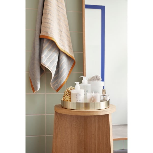 Natúr színű ülőke tölgyfa dekorral Split – Hübsch-image-2