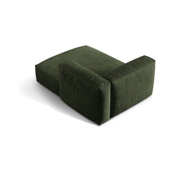 Zöld bársony kanapé modul (jobb oldali) Martina – Micadoni -image-2