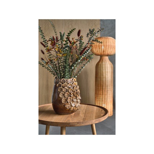 Natúr színű állólámpa rattan búrával (magasság 130 cm) Vinka – Villa Collection-image-3
