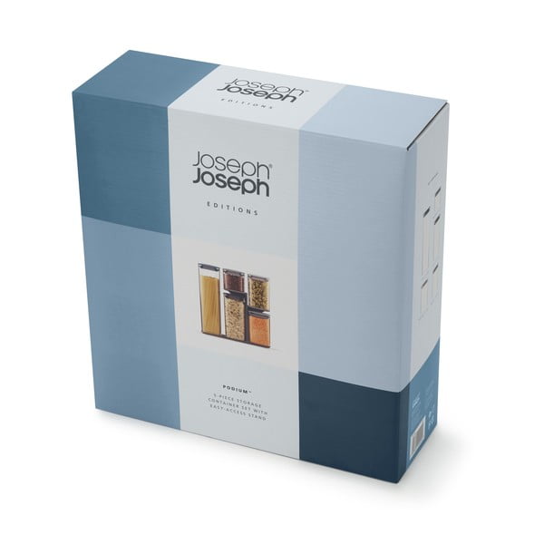 Élelmiszertartó doboz szett 5 db-os Podium – Joseph Joseph-image-4