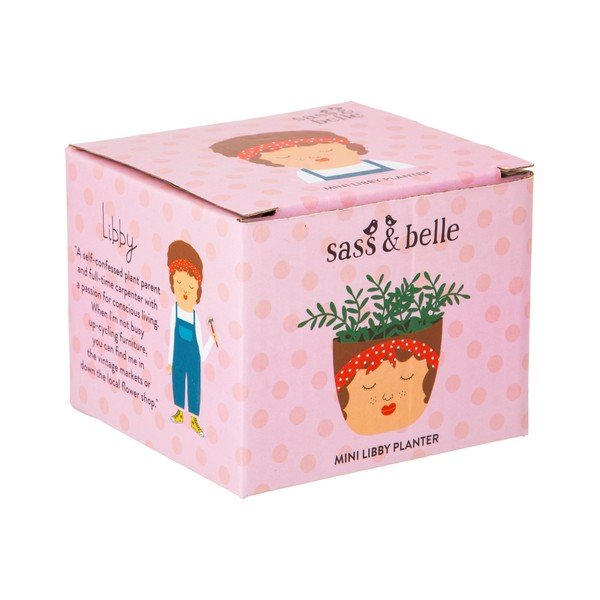 My Kind of People Libby barna-bézs kaspó - Sass & Belle-image-3