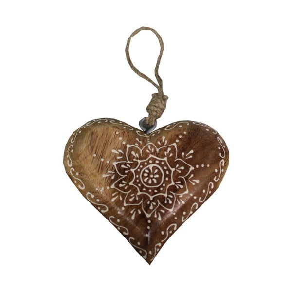 Ornament szív alakú függődísz - Antic Line