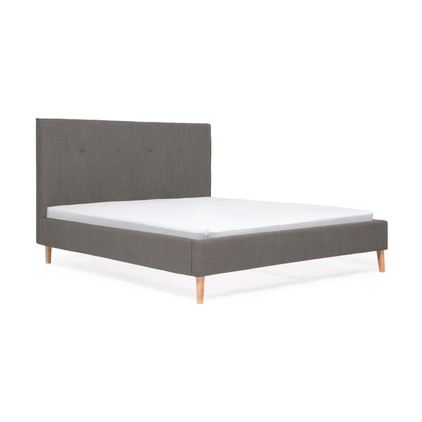 Kent Linen szürke ágy, 200 x 140 cm - Vivonita-image-2