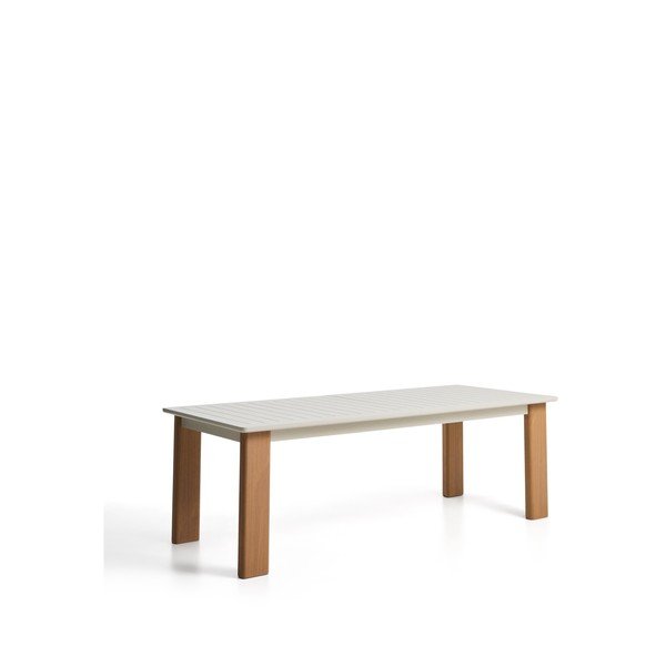 Fém kerti étkezőasztal 100x233 cm Livorno – Kave Home