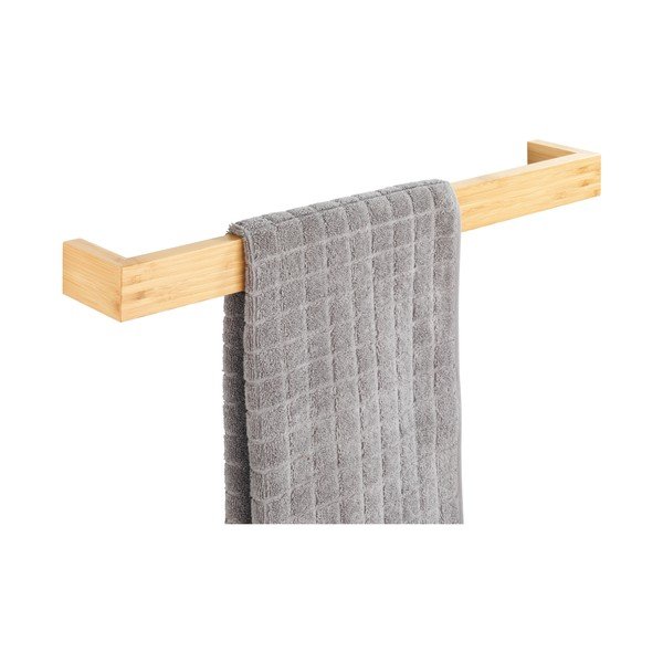 Light bambusz fali törölközőtartó, szélesség 60 cm - Wenko-image-1