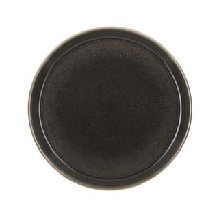 Mensa sötétszürke agyagkerámia tányér, ⌀ 27 cm - Bitz
