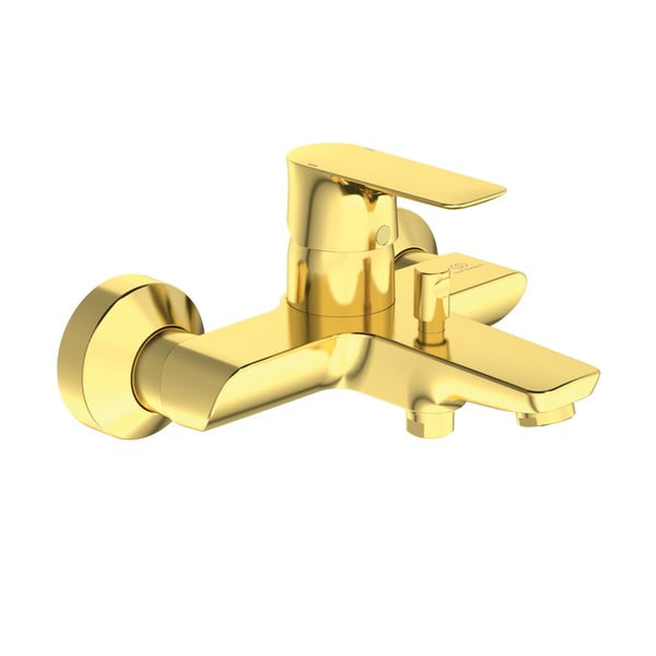 Aranyszínű csaptelep fürdőkádhoz, fali Connect Air – Ideal Standard