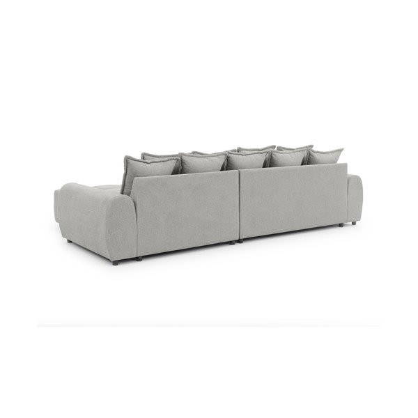 Világosszürke sarokkanapé (jobb oldali-heverő résszel) Albane  – Ropez-image-4