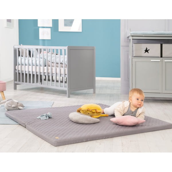 Sötétszürke játszószőnyeg 120x120 cm Style – Roba-image-4